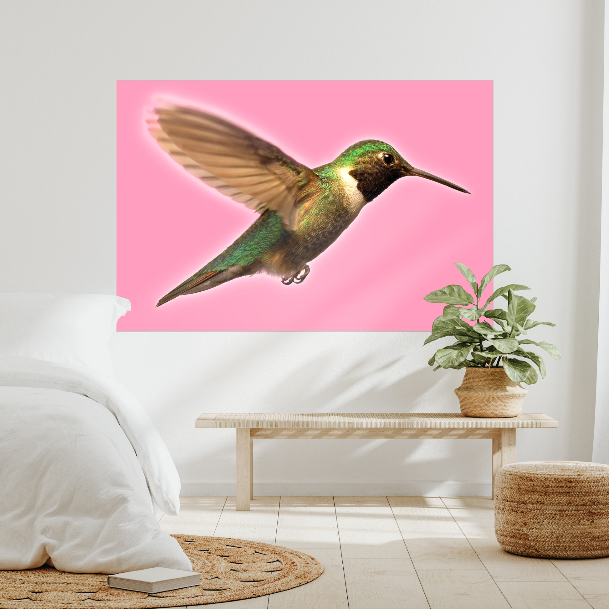 Hummingbird in Flight | Fine Art Animal and Wildlife Photography Prints by Steve Grubman
