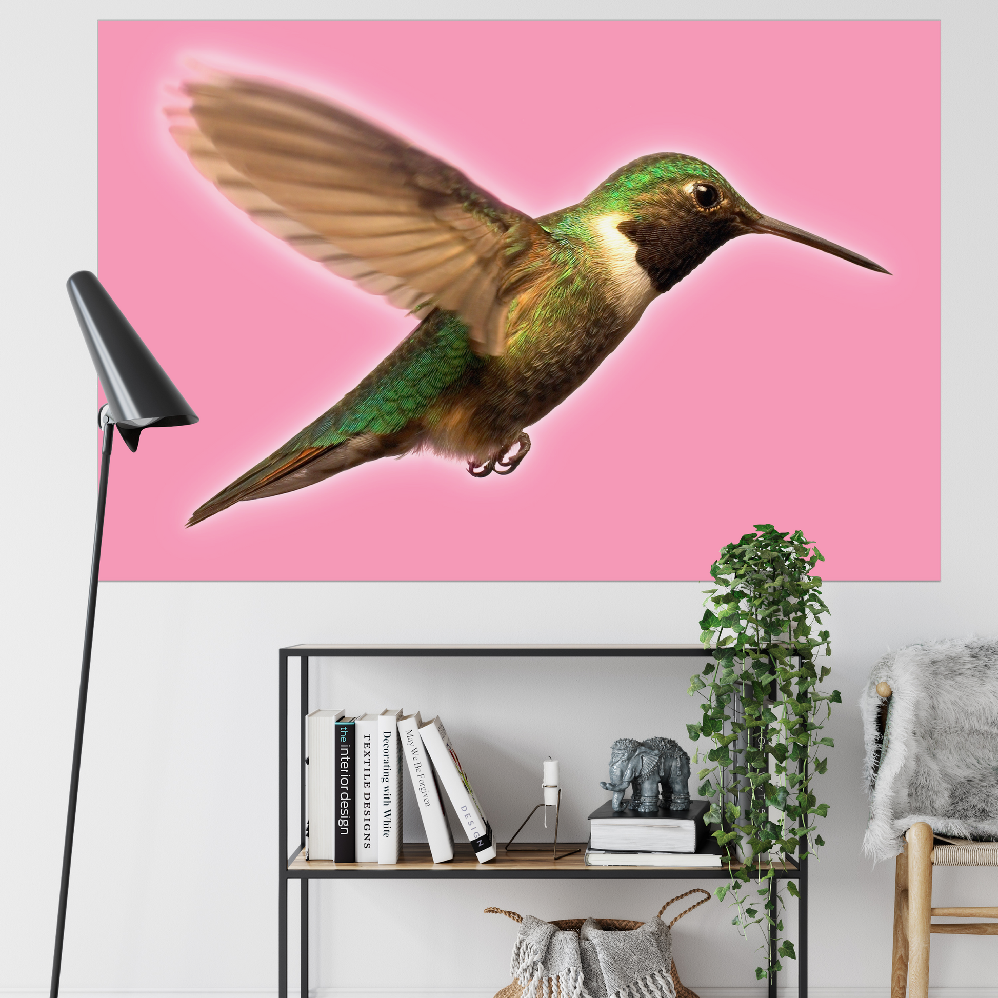 Hummingbird in Flight | Fine Art Animal and Wildlife Photography Prints by Steve Grubman