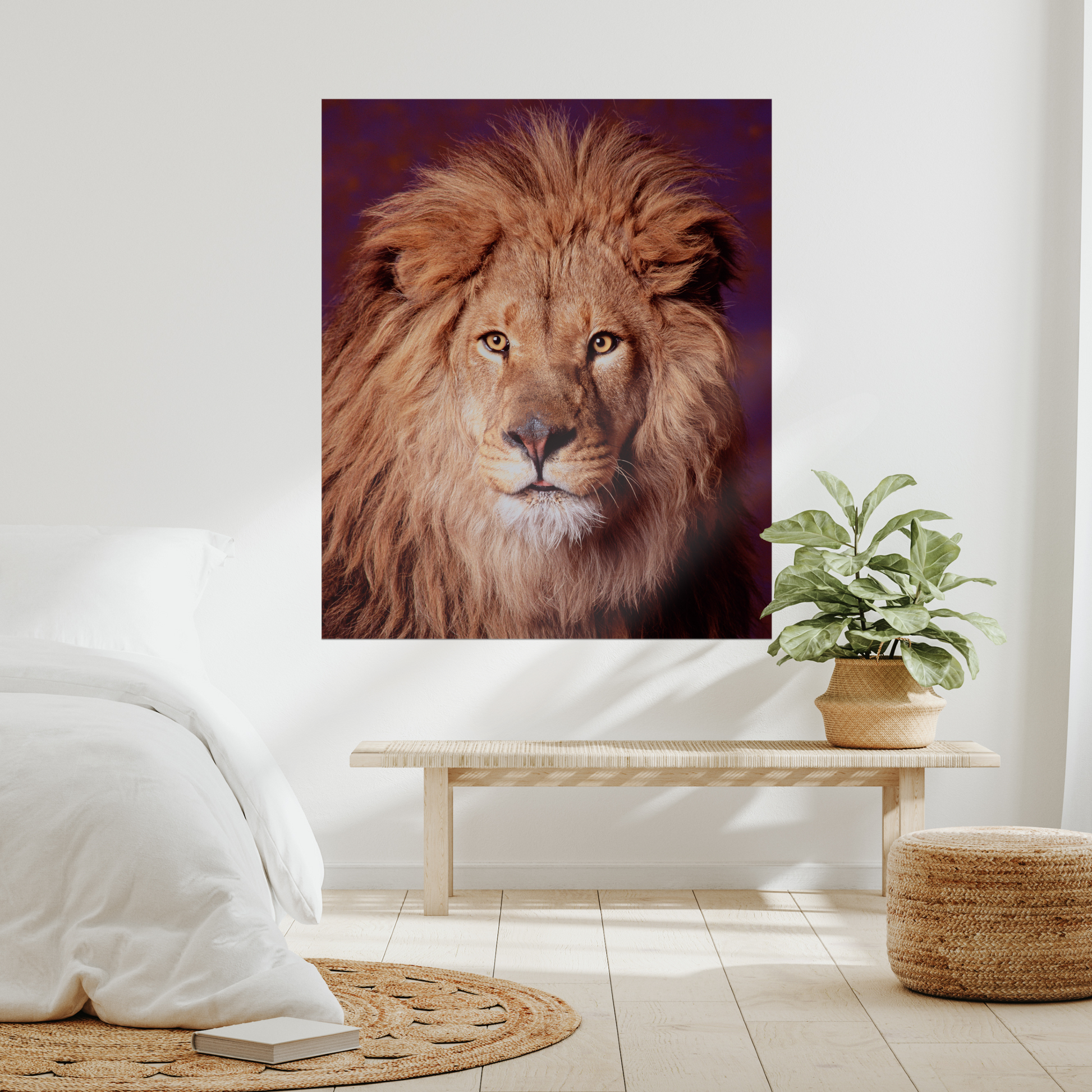 Majestic Lion Portrait | Fine Art Animal and Wildlife Photography Prints by Steve Grubman