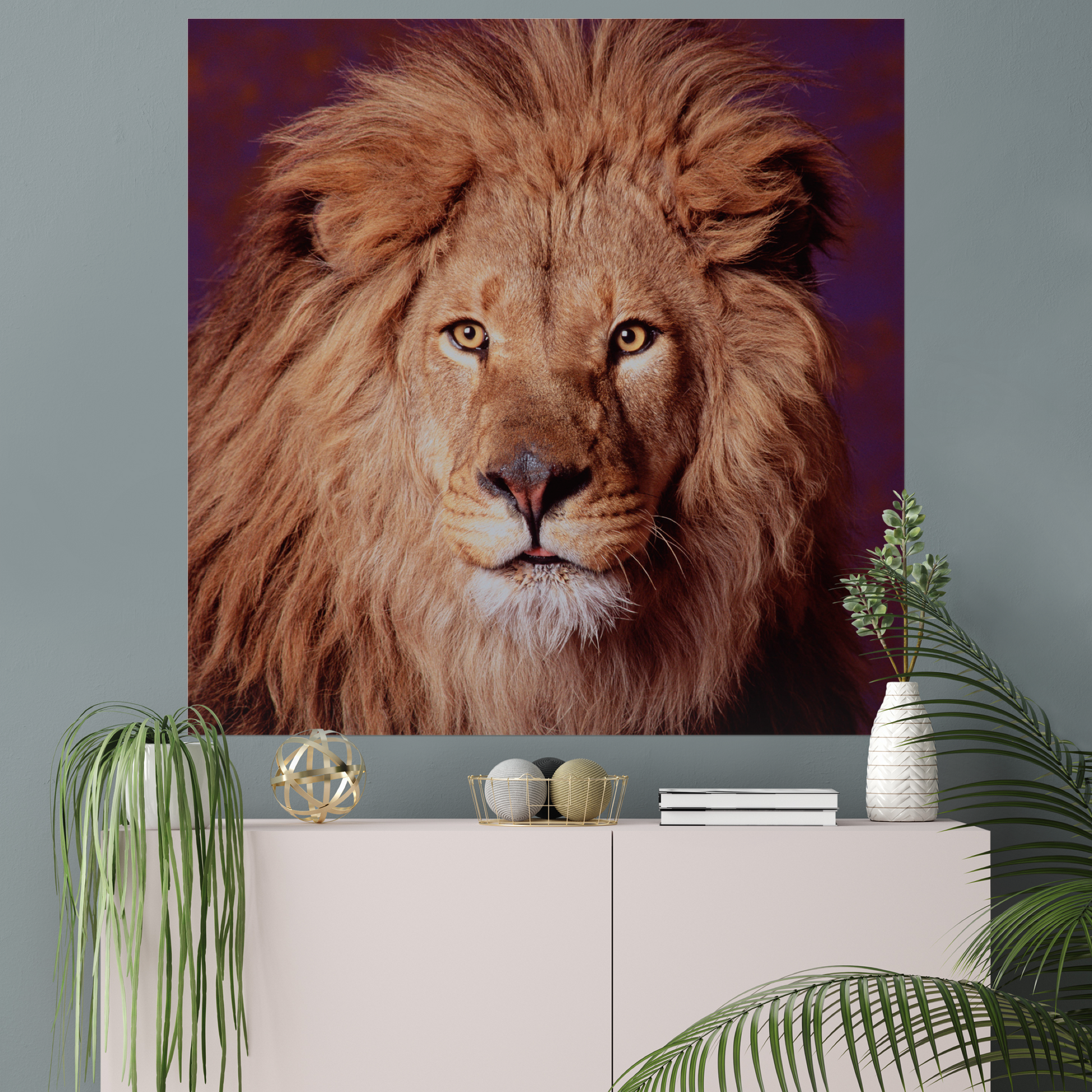 Majestic Lion Portrait | Fine Art Animal and Wildlife Photography Prints by Steve Grubman
