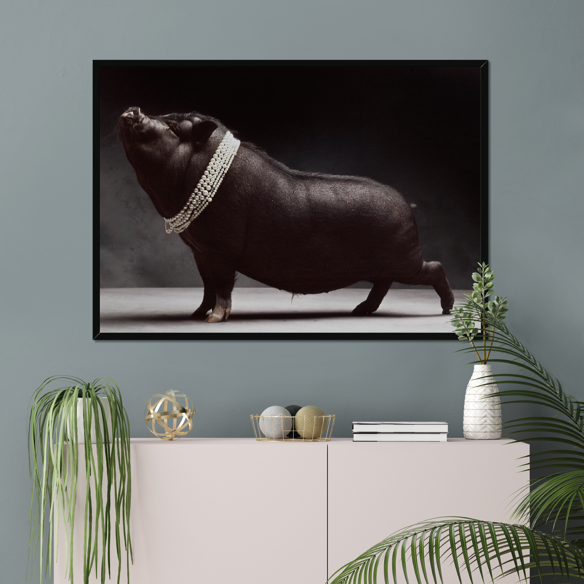 Pearls before Swine | Fine Art Animal and Wildlife Photography Prints by Steve Grubman