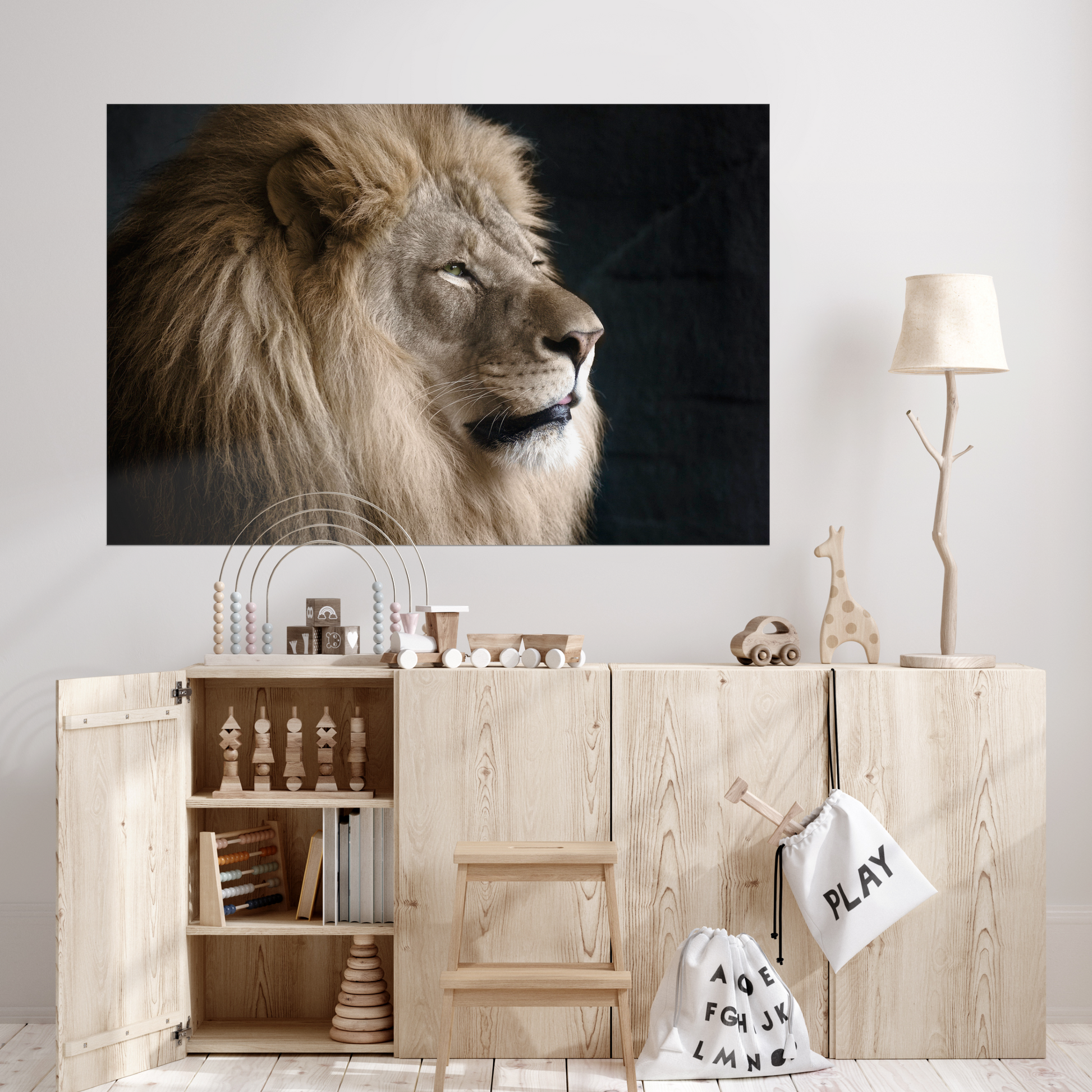 Regal Lion | Fine Art Animal and Wildlife Photography Prints by Steve Grubman