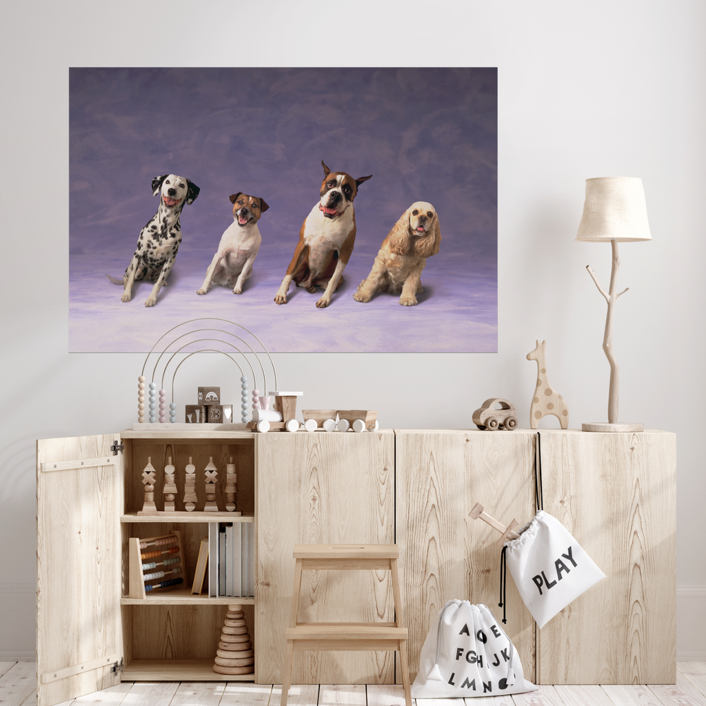 Sideways Dogs | Fine Art Animal and Wildlife Photography Prints by Steve Grubman