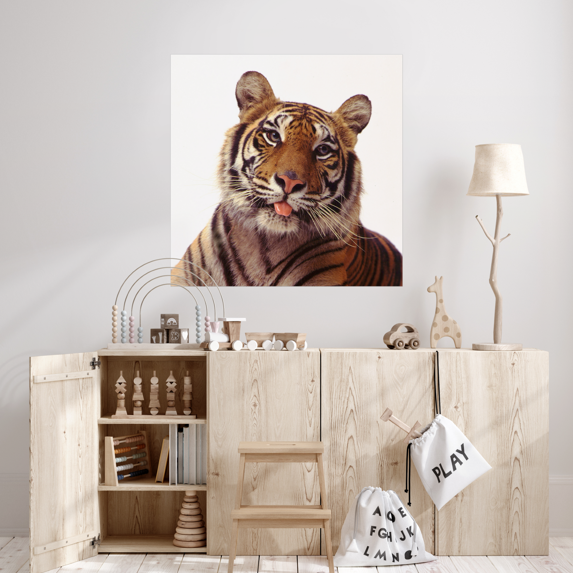 Smiling Tiger | Fine Art Animal and Wildlife Photography Prints by Steve Grubman