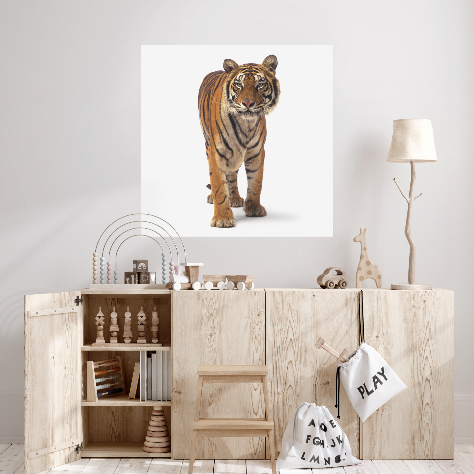 Walking Tiger | Fine Art Animal and Wildlife Photography Prints by Steve Grubman
